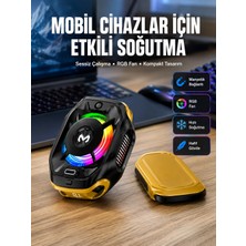 Renas Store Mey Ithalat® Manyetik Montajlı Dijital Ekranlı Telefon Soğutucu  Yeni Nesil