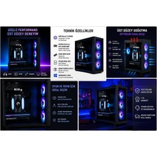Zoko Amd Ryzen 5 5600X Rtx 3060 12GB 16GB 512 SSD Masaüstübilgisayar