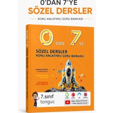 Tonguç Akademi 0'dan 7'ye Sözel Konu Anlatımlı Soru Bankası