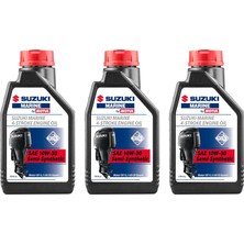 Suzuki Marine 4t 10W-30 1 Lt Tekne Motor Yağı 3 adet