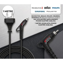 Ata Elektronik Remington - Braun - Phılıps - Arzum - Fakir ve Birçok Marka Modelleri ile Uyumlu Saç Düzleştirici ve Şekillendirici Kablosu Saç Düzleştirici Şekillendirici Kablosu