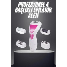 Die Grup Şarjlı Epilasyon Cihazı Çok Başlıklı Ayak Bakımına Uygun Epilatör Aleti
