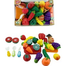 Renas Store URT007-KUTU-3 41 Pcs Kesilebilen Meyve Sebze Manav