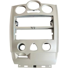 OEM Teyp Çerçevesi Bej Renk Analog Klima - Renault Megane 2 - 8200491106 - 8200178435 - 8200491109 - 8200178630