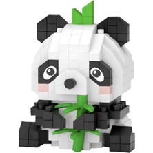 Renas Store LZ-8633 Loz Panda 170 Parça Block Oyuncak-Mini Poşet