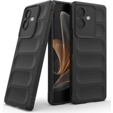 Renas Store Oppo A3 Kılıf Optimum Silikon - Siyah