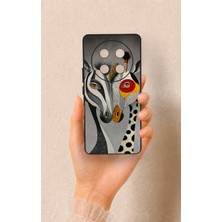 Vip Case Honor Magic 7 Lite 5g Uyumlu Zebra ve Zürafa Desenli Silikon Kılıf