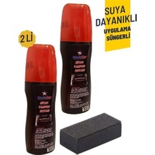 Renas Store Suya Dayanıklı Siyah Tampon Boyası Uygulama Süngerli