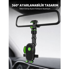 Dikiz Aynasına ve Koltuk Başlığına Uyumlu Telefon Tutucu Yeni Nesil