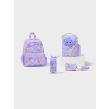 Smiggle Playtime 4'lü Cat Okul Çanta Set ( Çanta Suluk Beslenme Cantası Cüzdan )
