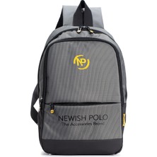 Newish Unisex Minimal Sırt Çantası Laptop Bölmeli Şehir Içi Kullanım - NEW406