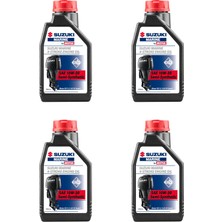 Suzuki Marine 4t 10W-30 1 Lt Tekne Motor Yağı 4 Adet