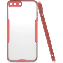 Renas Store Iphone 7 Plus Kılıf Platin Silikon - Pembe