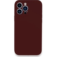 Renas Store Iphone 13 Pro Max Kılıf Lansman Legant Silikon - Bordo