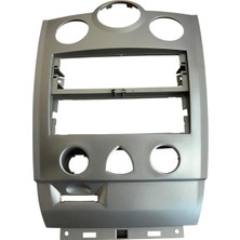 OEM Teyp Çerçevesi Gri Renk Dijital Klima - Renault Megane 2 - 8200491106 - 8200178435 - 8200491109 - 8200178630