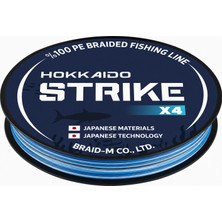 Hokkaido Strıke Blue Camo-Mavi Kamuflaj 4 Katlı 0.24.-Mm 150.-METRE 12.0.-Kg Çeker,ip Misina,örgü Misina,ipek Misina