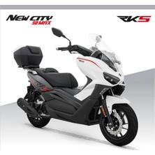 Rks Newcıty 50 Max Motosiklet Beyaz