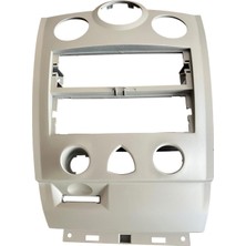 OEM Teyp Çerçevesi Bej Renk Dijital Klima - Renault Megane 2 - 8200491106 - 8200178435 - 8200491109 - 8200178630