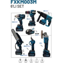 Fenix Fenıx 21V 3.0AH FXKM003M 6'lı Set