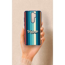 Vip Case Redmi Note 8 Pro Uyumlu Vintage Desenli Silikon Kılıf