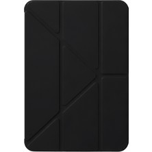 Csmo-Tex Newface  Ipad 2025 10.9 10.nesil (A16) Mera Kalemlikli Tablet Kılıfı - Siyah