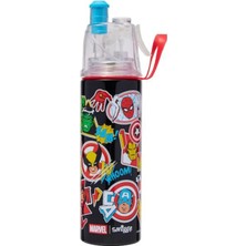 Smiggle Marvel Paslanmaz Çelik Spritz Içecek Şişesi 500 ml