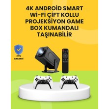 Die Grup HCS350PRO Android 11 Işletim Sistemli Mini Projektör