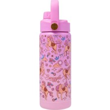 Smiggle Wildflower Yalıtımlı Paslanmaz Çelik Içecek Şişesi 550ML