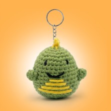 The Gookie Mini Dinozor Dod Tığ Kiti Yeni Başlayanlar Için Videolu Amigurumi Örgü Oyuncak Seti Dinozor