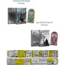 Onyx Yayınları Suikastçının Kalbi + Raven'in Kıyameti 2 Kitap Set Selin Solaris (Ciltli) + Özel Cetvel