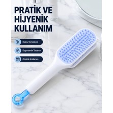 Eco Lounge Otomatik Temizlemeli Saç Fırçası – Ergonomik Tasarım, Masaj Etkili, Elektriklenmeyi Önleyici