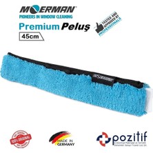 Moerman – Cam Peluşu Yedek 45 cm – Premium Microfiber ( Pulex ve Unger Peluş Aparatı Uyumlu)