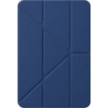 Csmo-Tex Newface  Ipad Air 11 (2026) Mera Kalemlikli Tablet Kılıfı - Lacivert