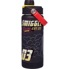 Smiggle Pit Stop Squiggle Paslanmaz Çelik Yalıtımlı Içecek Şişesi 550 ml