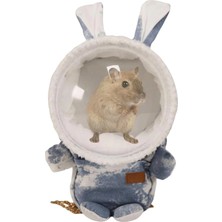 Mucize Hamster Taşıma Çantası Küçük Hayvanlar Taşıma Çantası - Birden Fazla Cepli Hamster Sırt Çantası Taşıyıcı, Küçük Hayvan Seyahatleri Için Yan Havalandırma Tasarımlı Sağlam ve Evcil Hayvan Taşıma Çantası