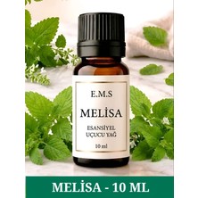 E.M.S MELİSA Esansiyel Uçucu Yağ Buhurdanlık Yağı Difüzör Esansı Oda Kokusu Esansı MUM ESANSI 10 ML.