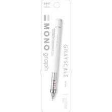 Tombow : Mono Graph Grayscale : Mekanik Kurşun Kalem : 0,5 mm : Beyaz
