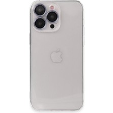 Renas Store Apple iPhone 13 Pro Max Kılıf Luko Lens Silikon - Sierra Blue