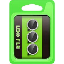Renas Store Samsung Galaxy S25 Fe Raze Metal Kamera Lens - Gümüş