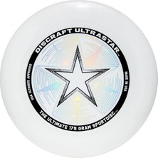 Mucize Discraft 175 Gram Beyaz Ultrastar Spor Disk - Gece Parlar - Gece Işık Saçma Özelliği Olan Helograma Sahiptir