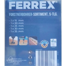 Ferrex 5'li Ahşap Matkap Ucu Seti