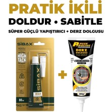 Pratik Tamir Ikilisi - Sibax Güçlü Montaj Yapıştırıcı & Plus Hazır Derz Dolgusu
