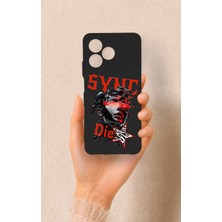 Vip Case Realme C53 Uyumlu Sync Die Desenli Silikon Kılıf