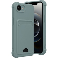 Uravas Store Apple Iphone 16E Kelvin Kartvizitli Silikon - Açık Yeşil