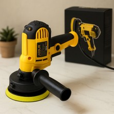 Renas Store Dik Polisaj Zımpara Makinası 450W (Kömürlü Motor) — Kademeli Hız & 360° Döner Kol