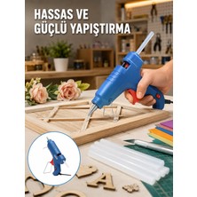 Renas Store Sıcak Mum Tabancası 40W 5 Silikon Hediyeli Kolay ve Hızlı Yapıştırma Yeni Nesil