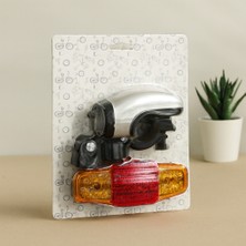 Renas Store 5 LED Sinyalli Pilli Bisiklet Işığı (2-In-1 Stop Lambası)