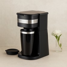 Renas Store Filtre Kahve Makinesi 700W 400ML Portatif Çelik Bardak
