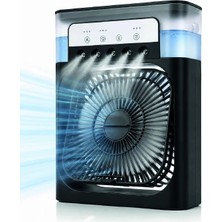 Renas Store Serinletici Fan Type-C Bağlantı, Zamanlayıcı, 7 Renk Ambiyans Işığı