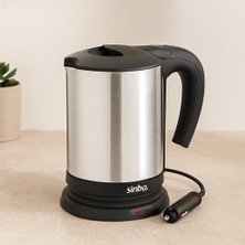 Renas Store 12V Araç Içi Paslanmaz Çelik Su Isıtıcı (0.8l, 120W)